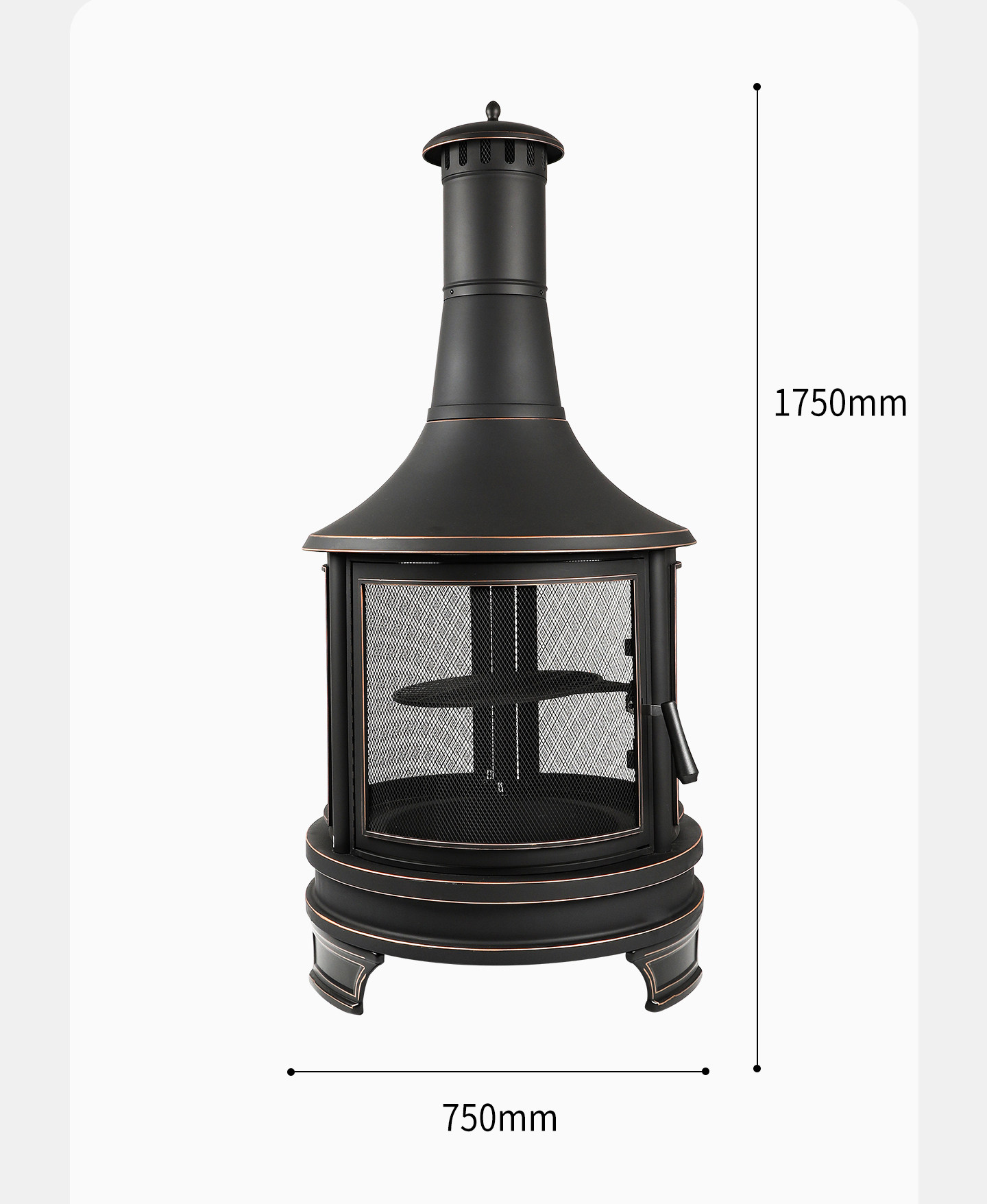 Садовые камины